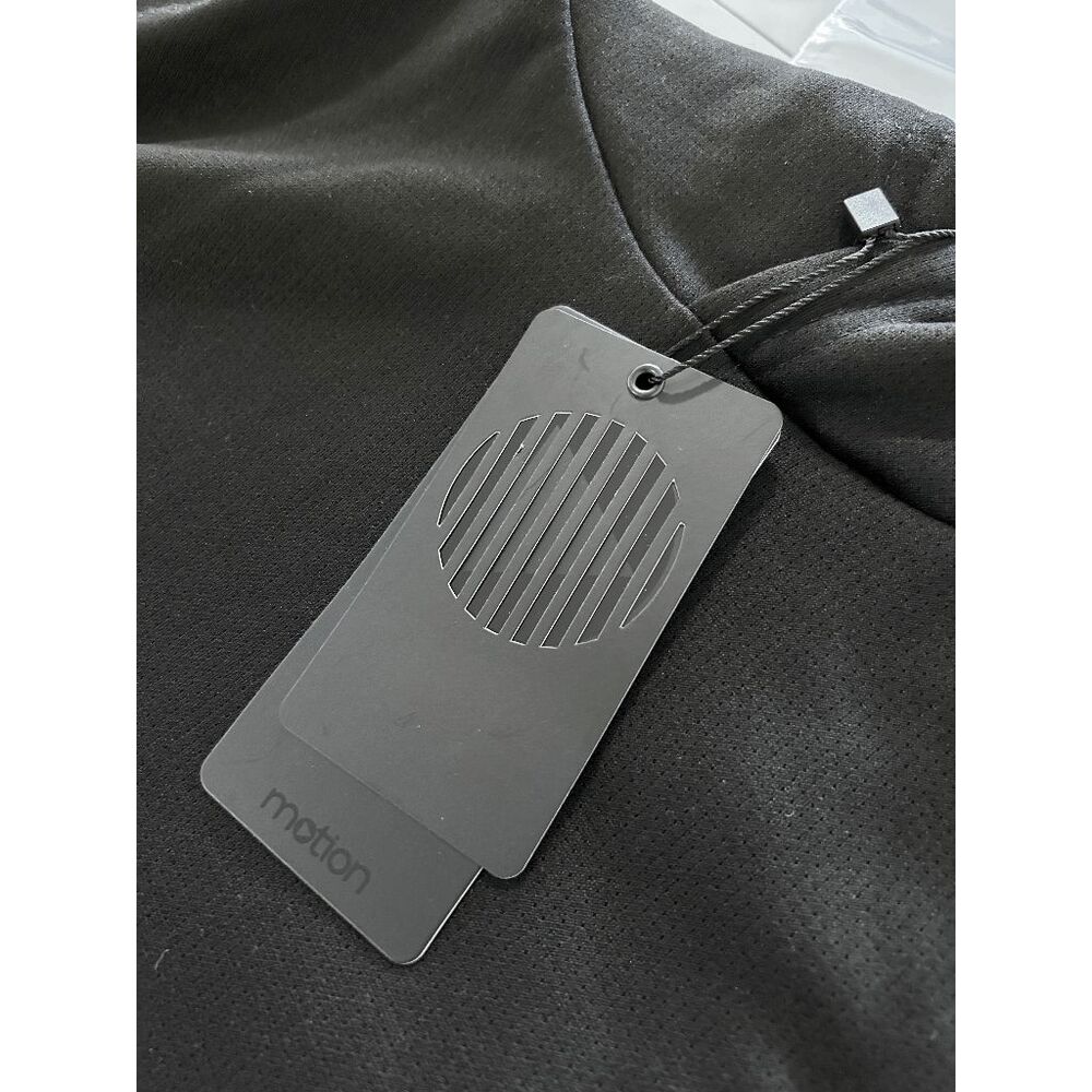 MOTION Men’s Black Performance Pullover Black Hoodie MEDIUM - Picture 7 of 7